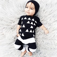 Hot Sale Children Summer Suit Newborn Baby Boys Clothes Set Kids Casual Comfy Short Sleeves Clothing Sets Shirt+Pants