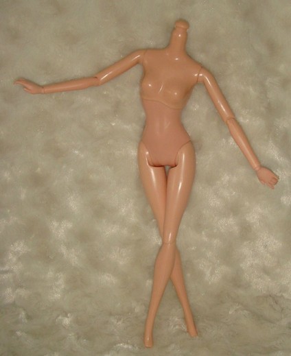 1pcs Naked Body Necessary For DIY Twelve Joints Doll Body Without Head For Barbie Doll