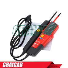 Tensión Portable y continuidad probadores UNI-T UT18B 12 V – 690 V LED AC / DC tensión de rango automático voltímetro del probador del voltaje