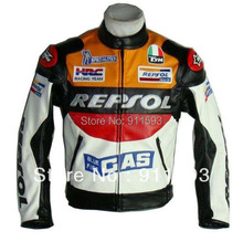 Moto GP motorcycle REPSOL Racing Leather Jacket size S to XXL