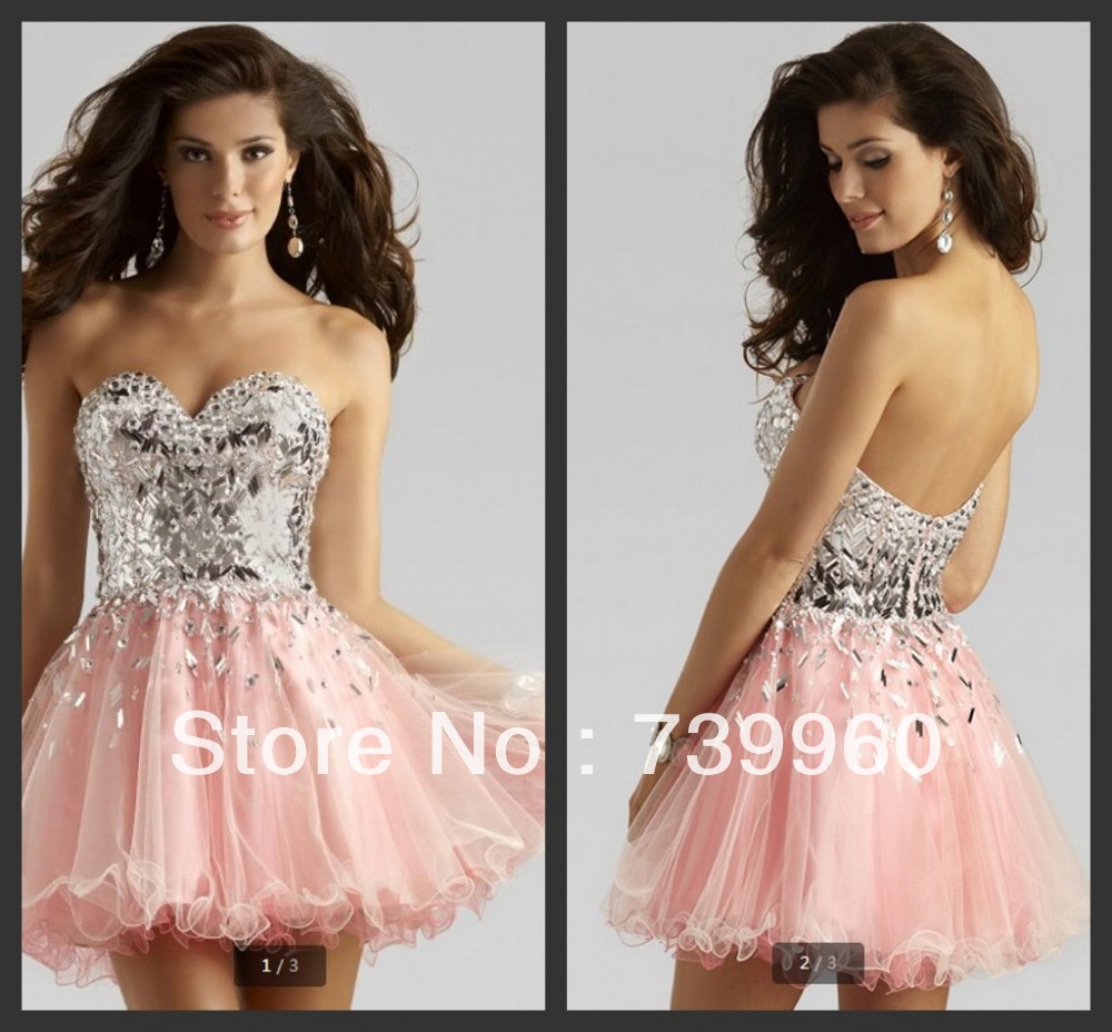 Glitter Homecoming Dresses