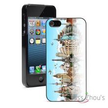 Travel the World Monuments Protector back skins mobile cellphone cases for iphone 4/4s 5/5s 5c SE 6/6s plus ipod touch 4/5/6