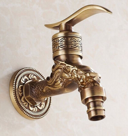 Brass Antique bronze bibcock, cold tap, washing machine faucet, toilet bibcock, copper bibcock,tap,Garden faucet