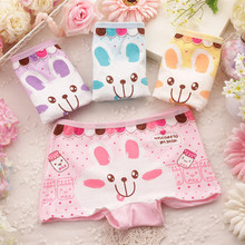 2-10 Years old cotton cartoon baby girls Panties,Princess girls underwear Panties,Minnie,Rabbit,Hello kitty Straight angle pants