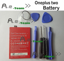 Oneplus два аккумулятора BLP597 100% оригинал 3200 мАч литий-ионный замена назад — резервный аккумулятор для Oneplus два / Oneplus 2 смартфон в наличии