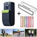 100 Brand New 2 in 1 Black Nylon Travel Carry Bag Pouch TPU Soft Silicone Case