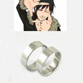 Set of 2 Pieces Rings Anime DuRaRaRa Orihara Izaya Titanium Steel Ring Cosplay