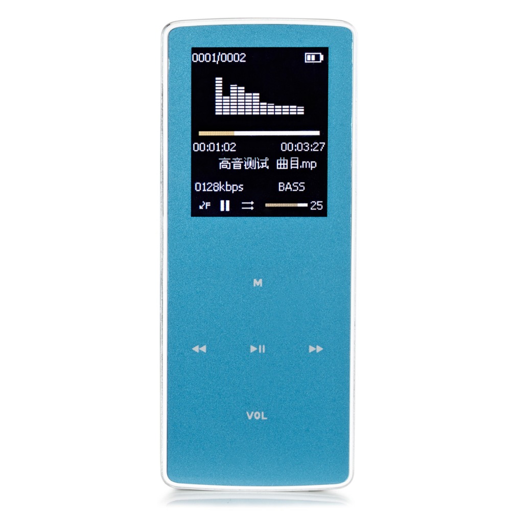 Brand New High Quality MP3 Player ONN W6 1.8inch  Screen 8GB storage losseless recorder Music Player