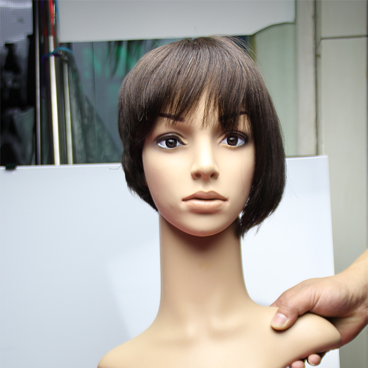 2015 Human Hair Wigs For Black Women Machine Made Hair Wig Color 1B and 2 For ... - 2015-Human-Hair-Wigs-For-Black-Women-Machine-Made-Hair-Wig-Color-1B-and-2-For