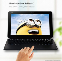 Original Chuwi Vi10 Dual OS RAM 2GB ROM 64GB HDMI Intel Z3736F Quad Core Windows8 1