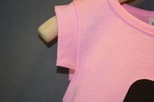 New fashion children and kids clothes set baby girls clothing set suit pink shirt dot pants
