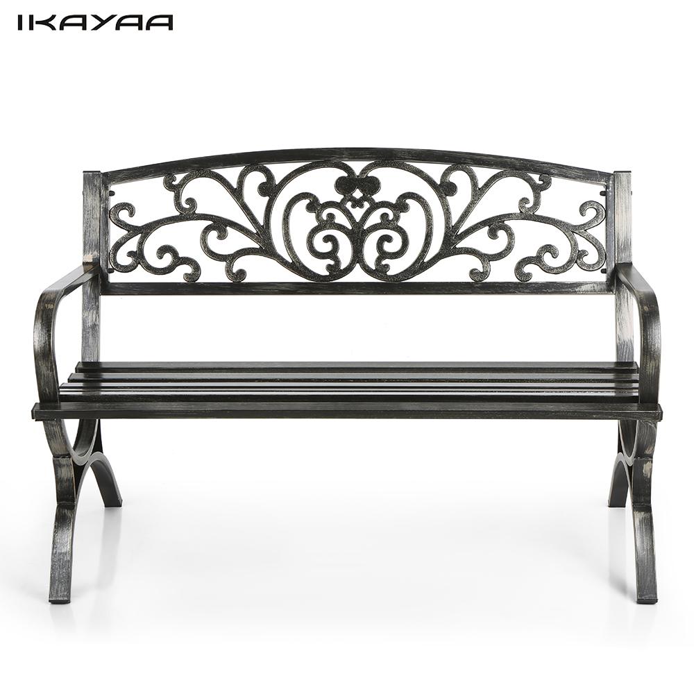 Compra banco de madera del patio online al por mayor de China