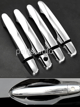 8x 2012 for HONDA for CR V for CIVIC TRIPLE CHROME 4 DOOR HANDLE COVER
