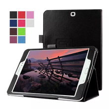 Folding Flip Leather Stand Cover Protective Shell Skin for Samsung Galaxy Tab S2 9 7 SM