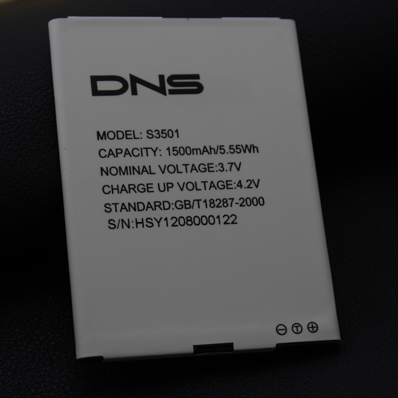 100%  1500    DNS S3501   Bateria
