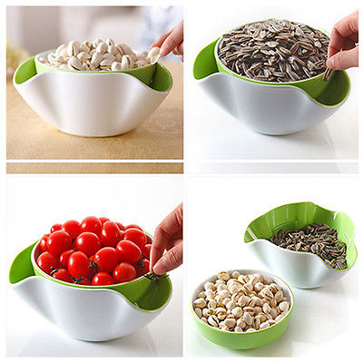 Image result for Double Dish Bowl plastic