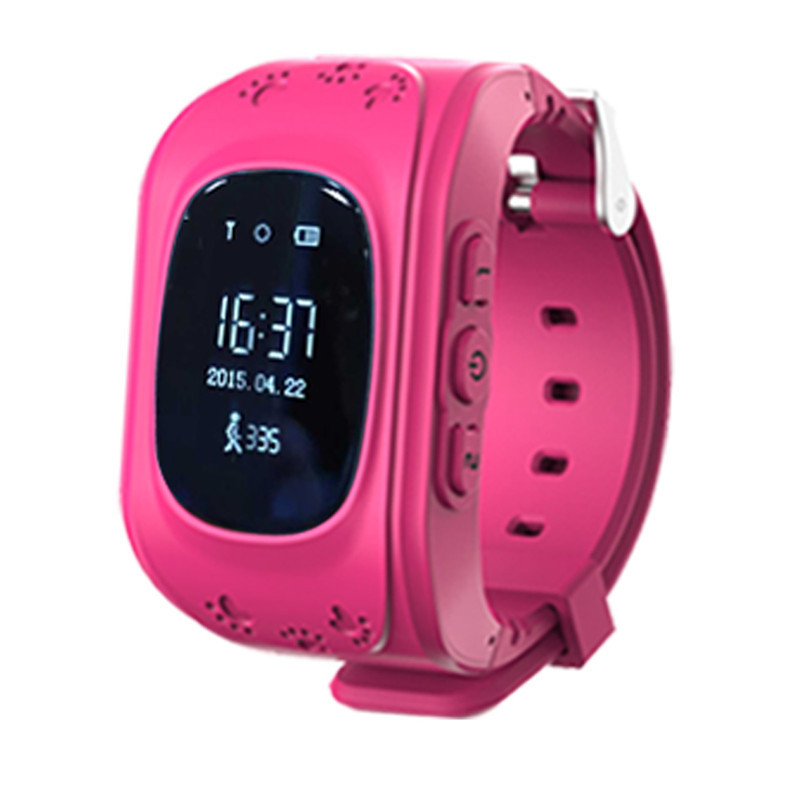 Kids GPS watch --Pink color