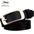 2016 new Women s Buckle belt female pure leather fashion jeans fine leather retro Ladies Belt