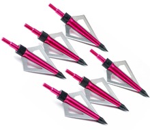 6pcs lot Arrow Broadheads 100gGrain For Archery Accessaries For Hunting Bow and Arrow Free shipping