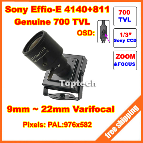 700 TVLines 960 H Sony Effio-E CCD 9 - 22    OSD    .  
