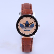 2015 Lover Alloy Quartz Movement Women Men Watch Hot Sale Fashion Vintage Leather Strap Casual Wristwatch