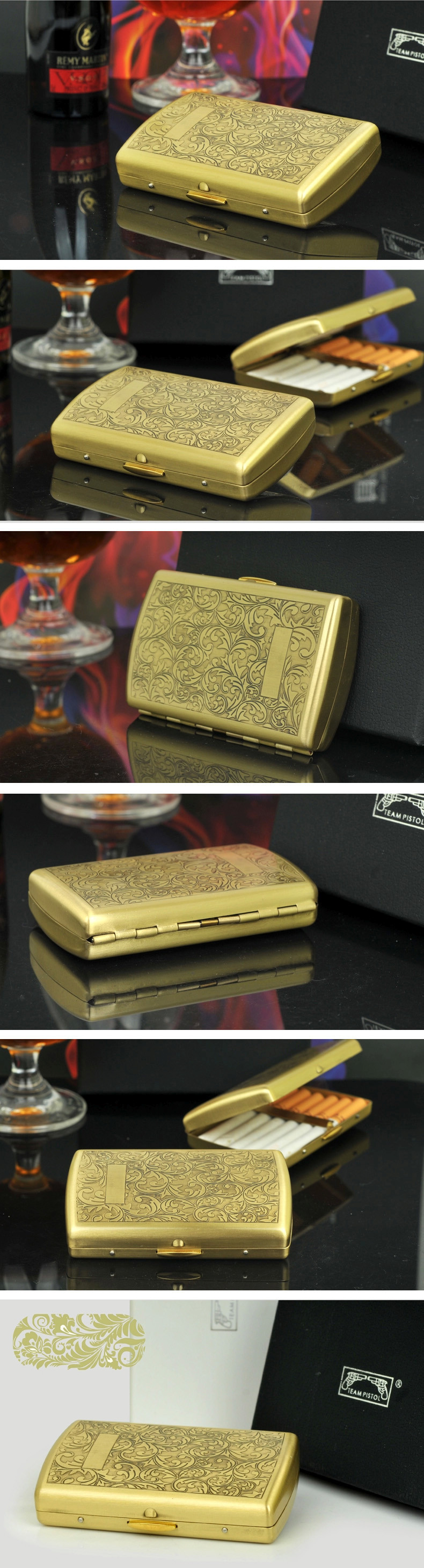 cigarette case 12 Carving 2-3