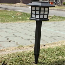 Hot Waterproof Cottage Style White LED Solar Garden Light Outdoor Garden Lawn Landscape Decoration Lamps 1