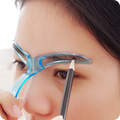 1pcs Grooming Stencil MakeUp Shaping DIY Eyebrow Stencils Shaping Grooming Eye Brow Make Up Template Reusable