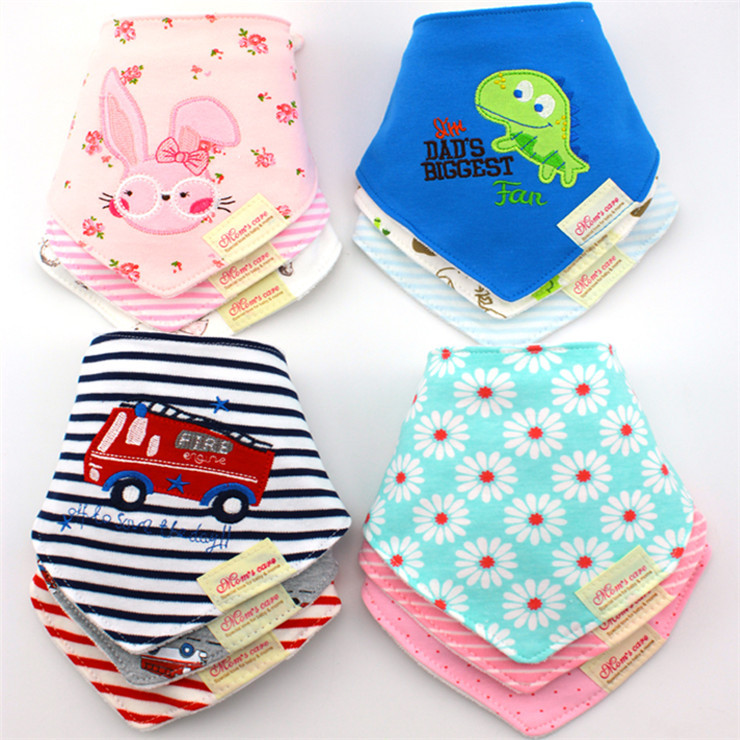 Newborn Baby Bibs Cotton Baby Boy Girl Bavoir Bib Infantil Menina Baberos Bebes Bandana Bib Apron