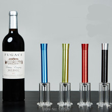 Fashion Stainless Steel Pneumatic Wine Bottle Opener Bar Accessories Gadget Wine Bottle Opener Kitchen Tools