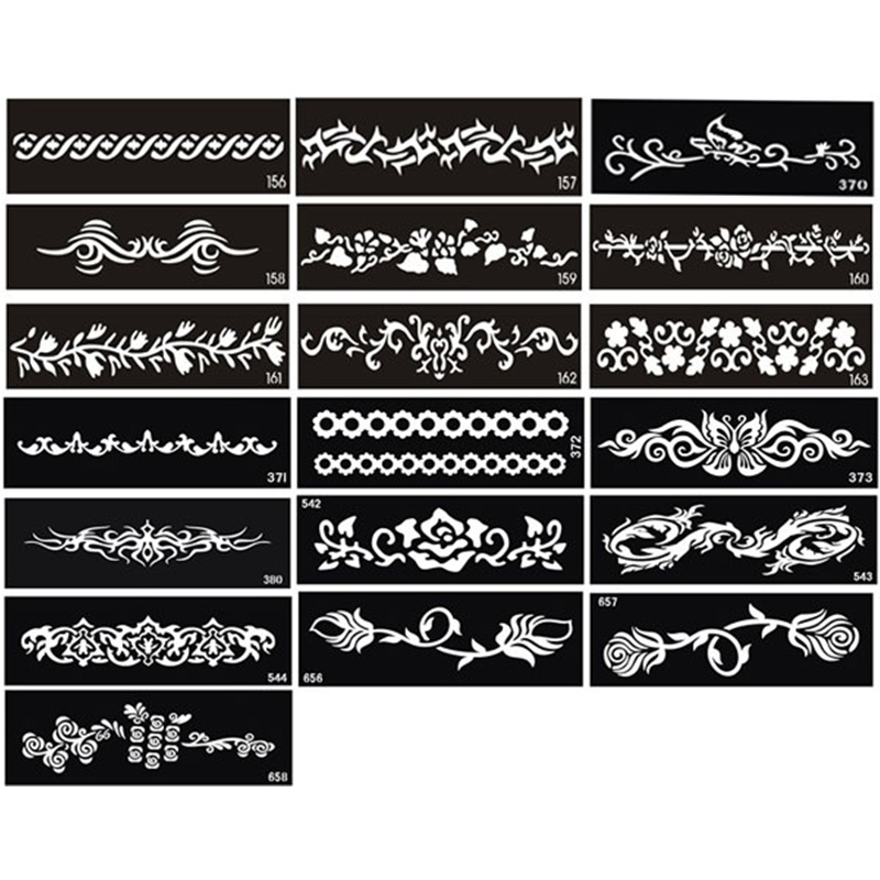 Online Buy Wholesale airbrush tattoo stencils from China airbrush