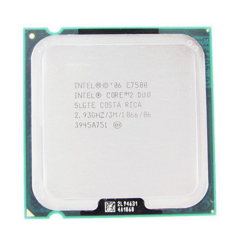 intel core 2 duo e7500 2.93ghz intel core 2 duo e7500 2.93ghz