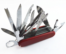 Factory direct supply wholesale swiss knife multifunctional folded knife outside camping knives