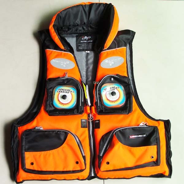 Life jacket boat snorkel vest fishing multi pocket vest life vest belt