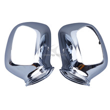Motorcycle rearview Mirrors Housing For Honda GL1800 GOLDWING 2001-2011 Chrome