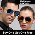Buy One Get One Free Brand Design Grade Aviator Sunglasses Women Men Sunglasses Sun Glasses For