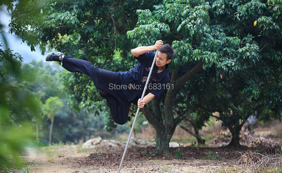Super Wushu Sticks Shaolin Sticks Wushu Long Weapons Stainless Steel