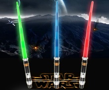 Cosplay Toys Star Wars Weapon Lightsaber Light Saber Telescopic Star Wars Weapons Sword with Light Sounds PVC Action Figure Toys