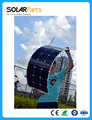 Solarparts 1PCS 100W flexible solar panel 12V solar cell module system RV car marine boat battery
