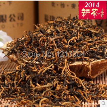 2015 New Tea Freeshipping Bag for Paulownia Top Wuyi flavor Black Keemun Jinjunmei Weight Lose Organic