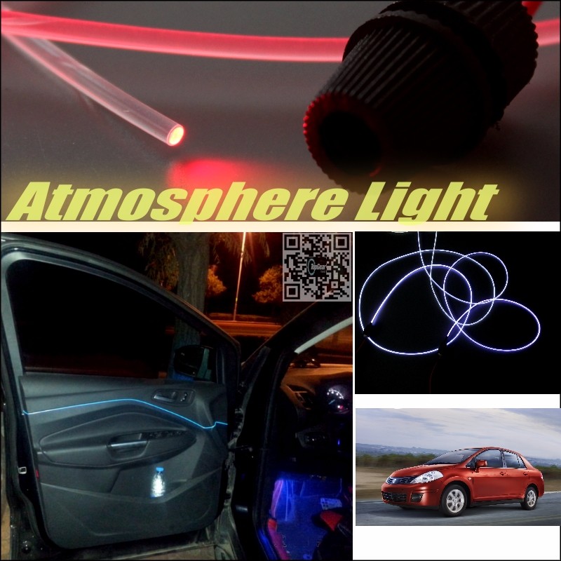 Car Atmosphere Light Fiber Optic Band For Dodge Trazo Furiosa Interior Refit No Dizzling Cab Inside DIY Air light