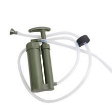 Portable Outdoor Water Filter Purify Pump Outdoor Survival Hiking Camping free shipping