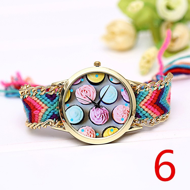 Refreshing-ice-cream-dial-wristwatch-women-Handmade-Braided-Friendship-Bracelet-Watch-New-arrival-Ladies-Quarzt-gold (5)