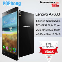 F Original Lenovo A7600 5 5 inch Android 5 0 Cell Phone MT6752m Octa Core 1