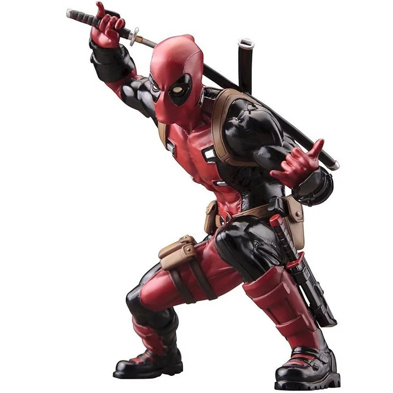 Marvel Movie Anime Figurine Superhero Deadpool X Men PVC Action Figure Model Box Toys 20cm 8