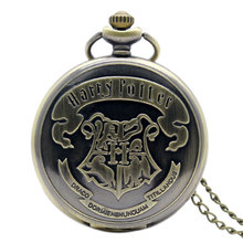 Vintage Jewelry Chain Necklace Harry Potter Pocket Watch For Mens Best Gifts