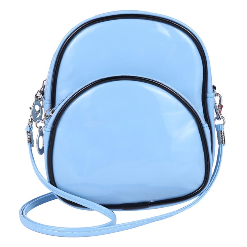 Fashion Design Candy Colors Women Leisure Bags Famous Brand PU Leather Women Messenger Shoulder Bag Satchel