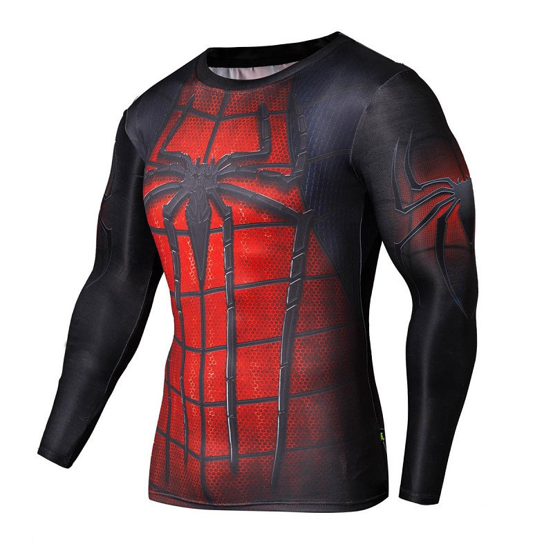 spiderman long sleeve mens