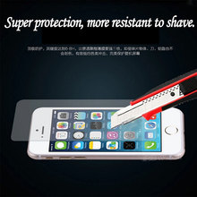 2014 New fashion Luxury Explosion For iphone 6  4.7 inch Proof Film Tempered Glass Screen Protector Toughened Membrane