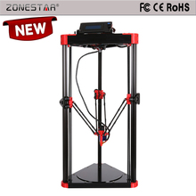 2016 3D Printer Full Self-assembly Delta 3D Printer DIY Kit 2 rolls filaments 8G SD card LCD